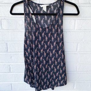 H&M | Black Giraffe Tank Top